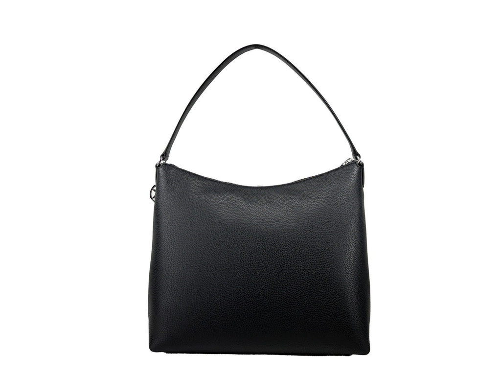 Merritt Large Pebble Leather Shoulder Bag