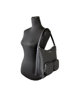 Merritt Large Pebble Leather Shoulder Bag