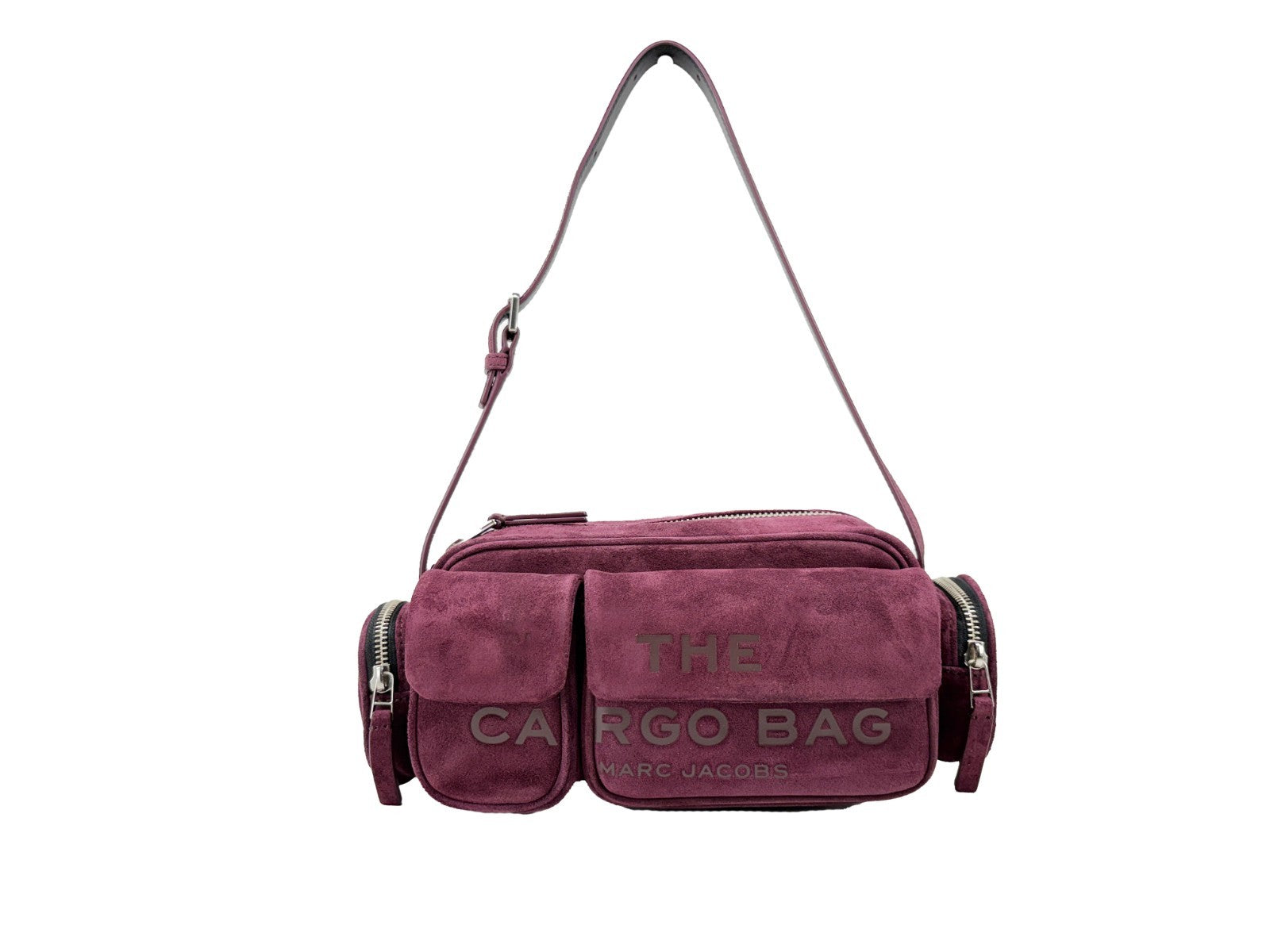 Cargo Suede Shoulder Bag