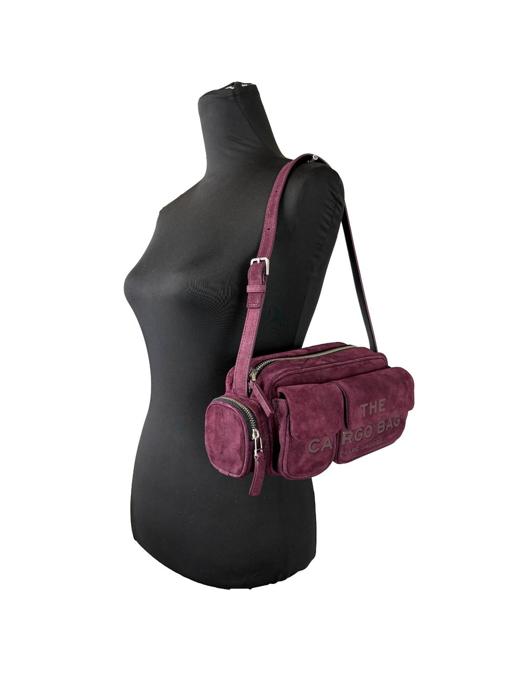 Cargo Suede Shoulder Bag