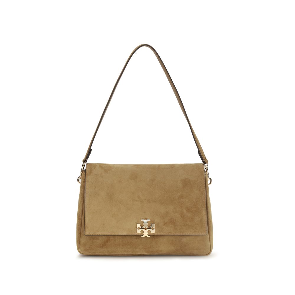 Suede Calf Leather Charlie Shoulder Bag