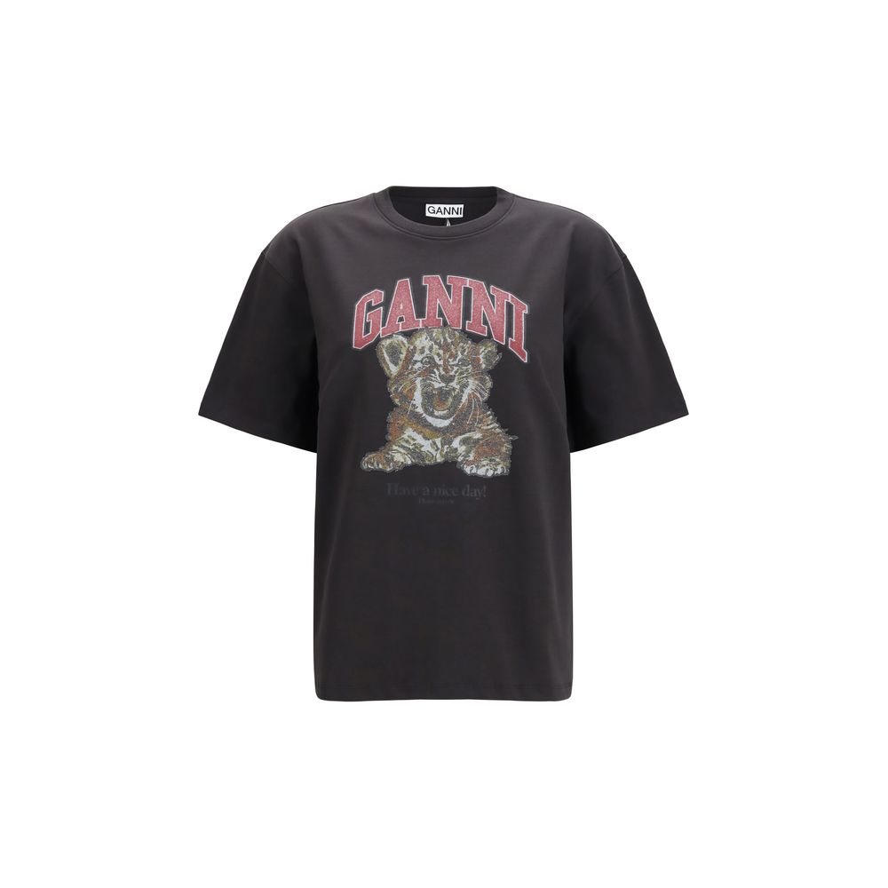 Black Tiger Cotton T-Shirt