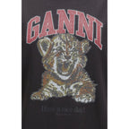 Black Tiger Cotton T-Shirt