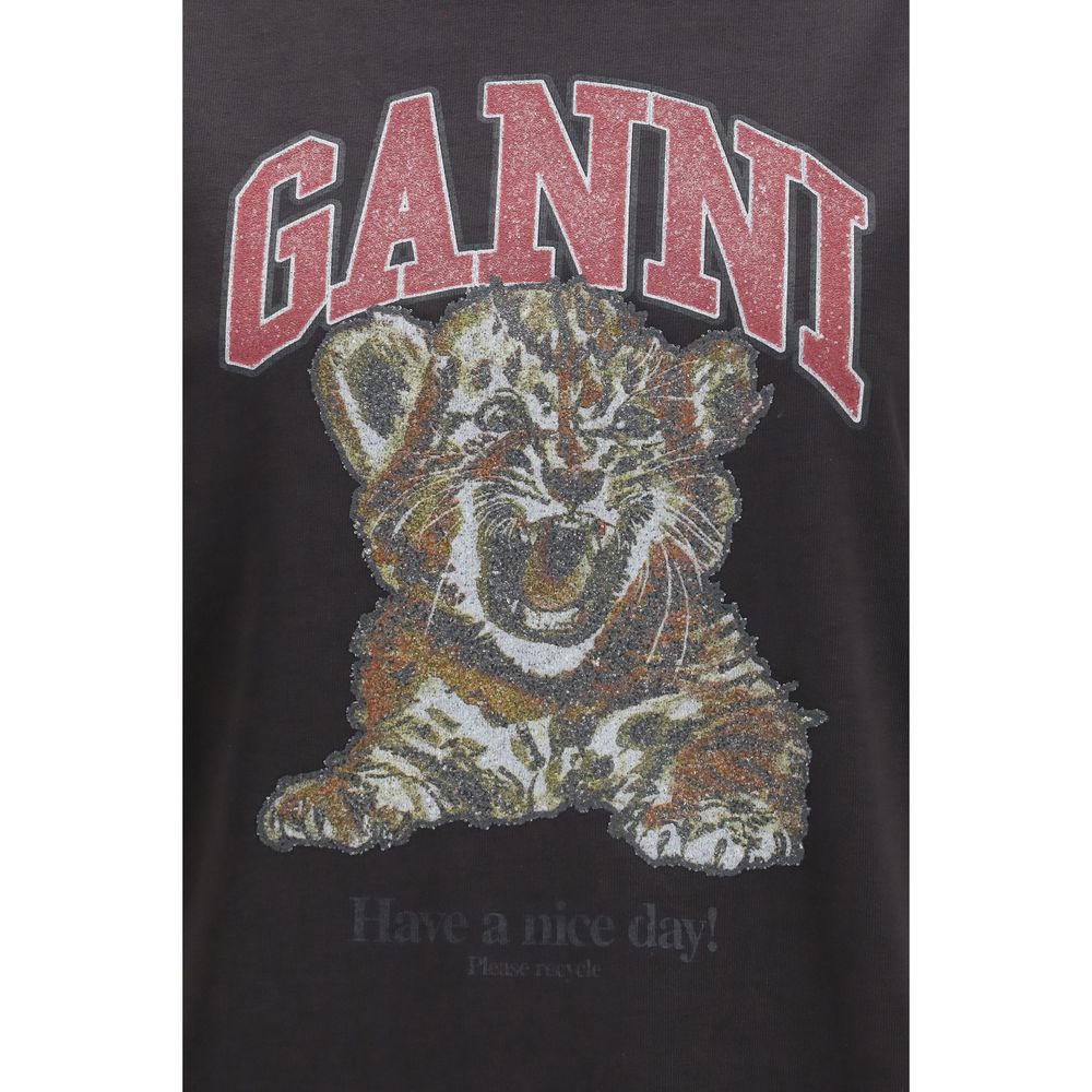 Black Tiger Cotton T-Shirt