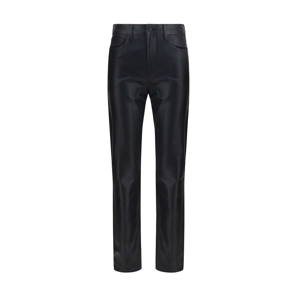 Black Leather Pants