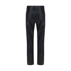 Black Leather Pants
