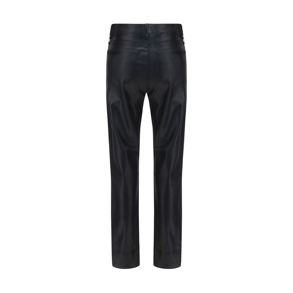 Black Leather Pants