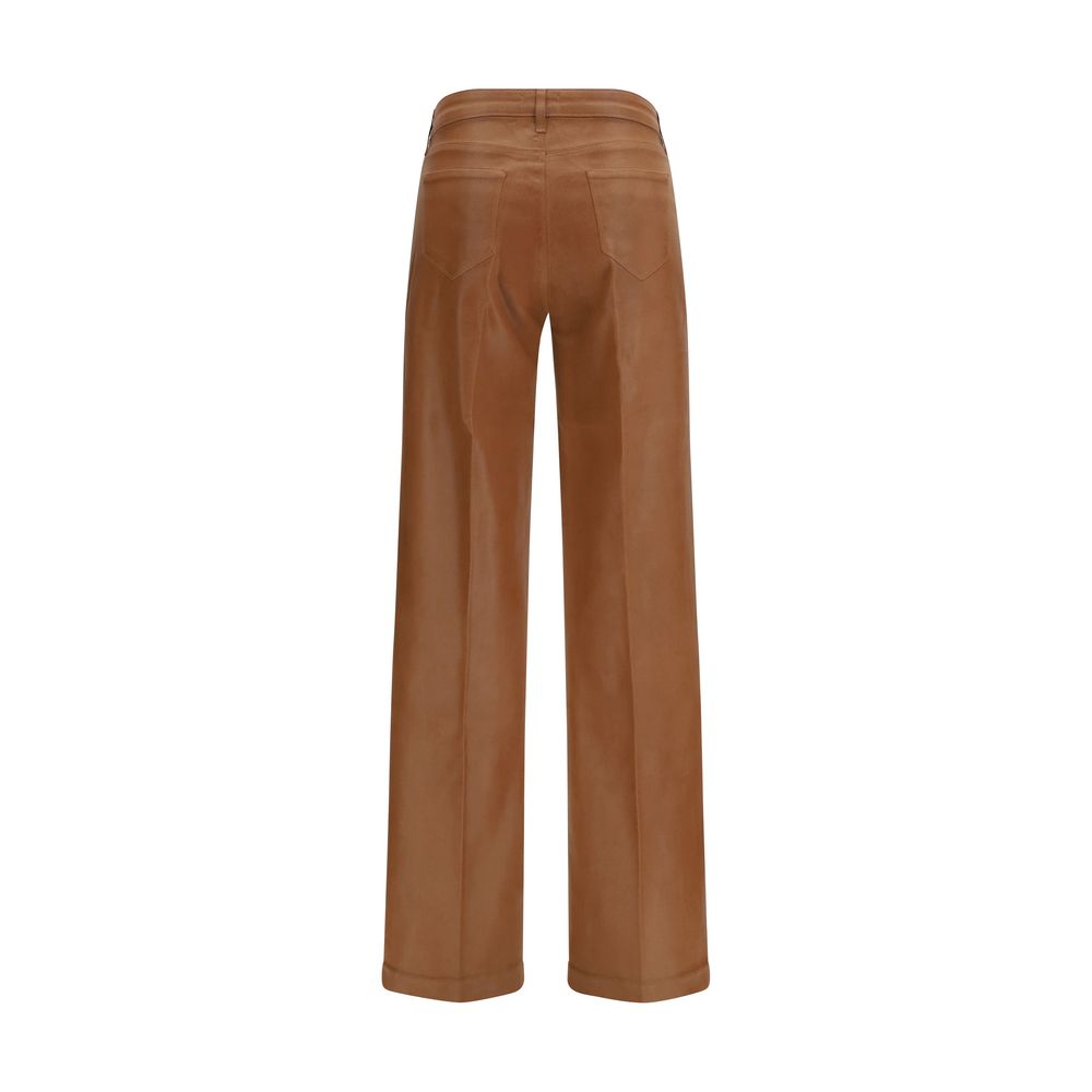 Clayton Coated Wide Leg Jeans