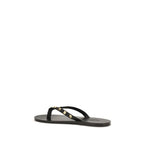 Calfskin Rockstud Thong Sandals