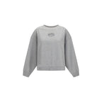 Gray Organic Cotton Crewneck Sweatshirt
