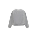 Gray Organic Cotton Crewneck Sweatshirt