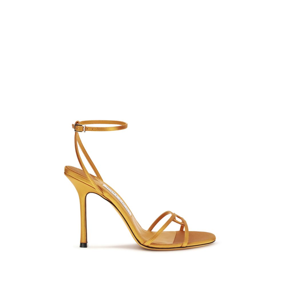 Silk Satin Leo Sandals