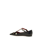 Goatskin Studdy Ballerinas