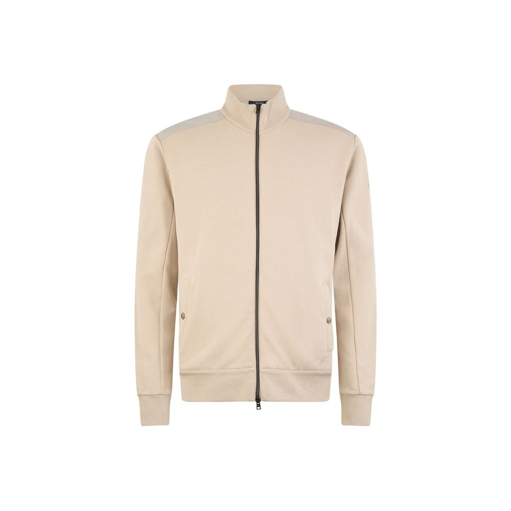 Beige Cotton Sweatshirt