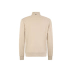Beige Cotton Sweatshirt