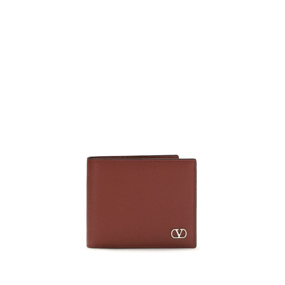 Grained Calfskin VLogo Signature Wallet