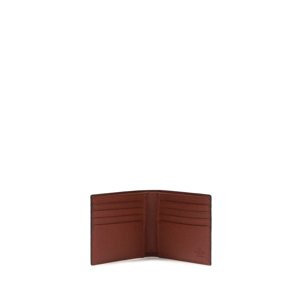 Grained Calfskin VLogo Signature Wallet