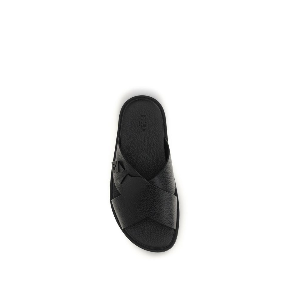 Calfskin Slide Sandals