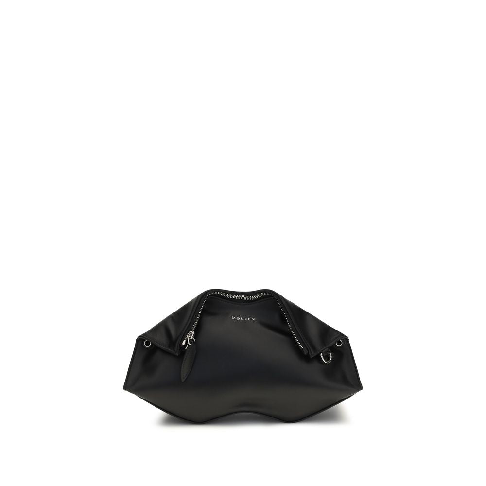 Compact Calfskin Manta Clutch