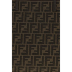 Medium Brown Pequin Roll Tote
