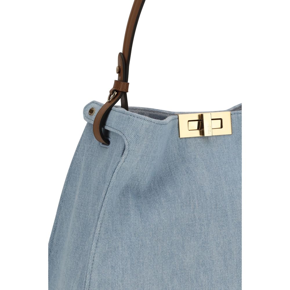Medium Way Denim Handbag