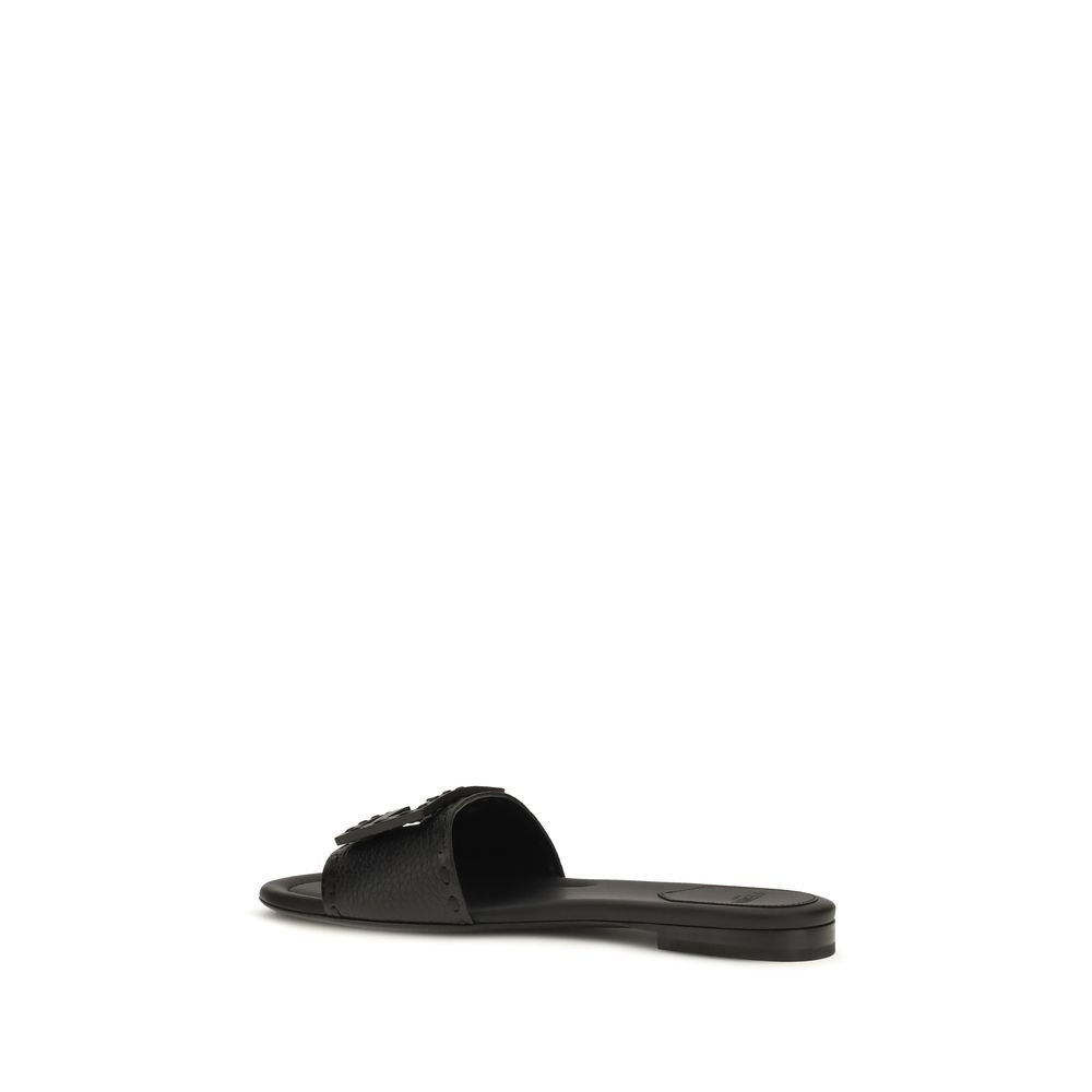 Calfskin Baguette Sandals