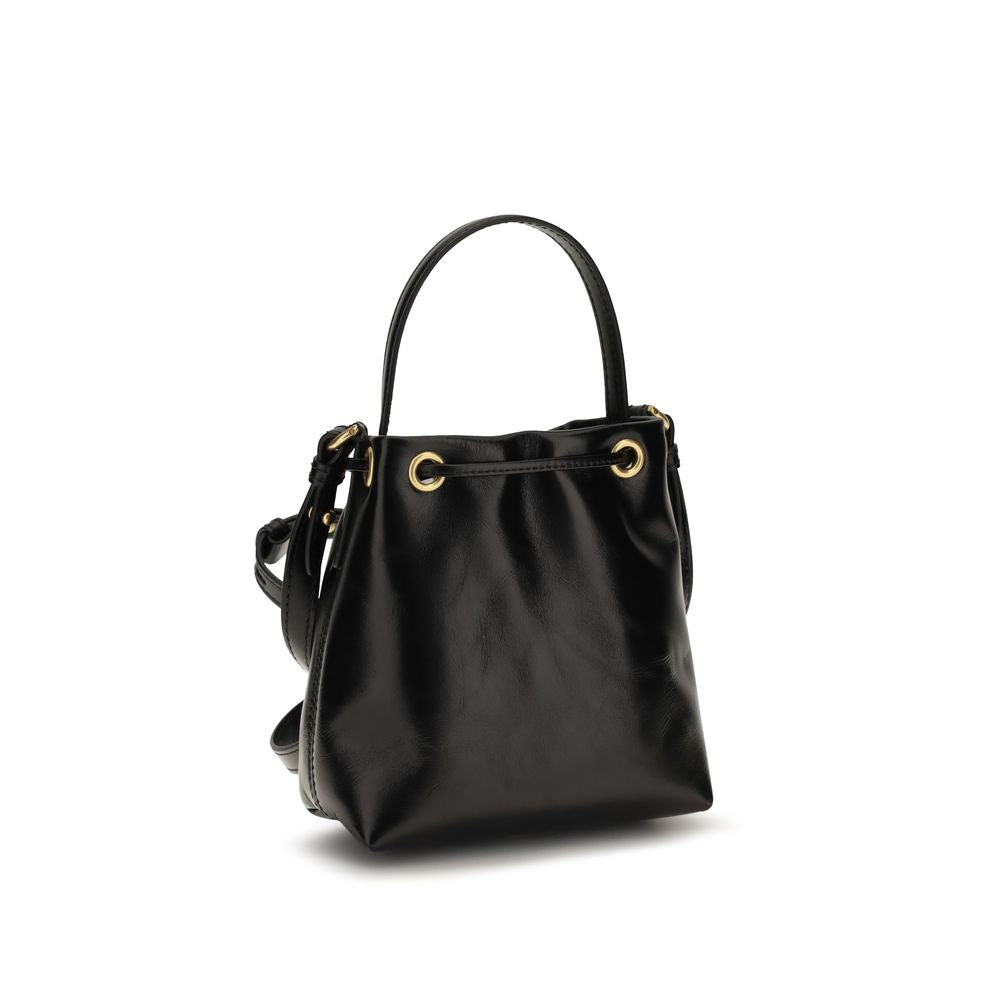 Calfskin Pulse Bucket Bag