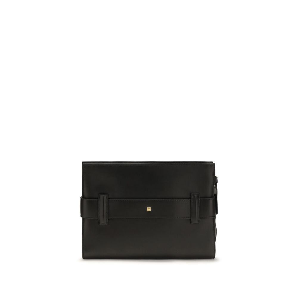 Lamb Leather Anthem Clutch