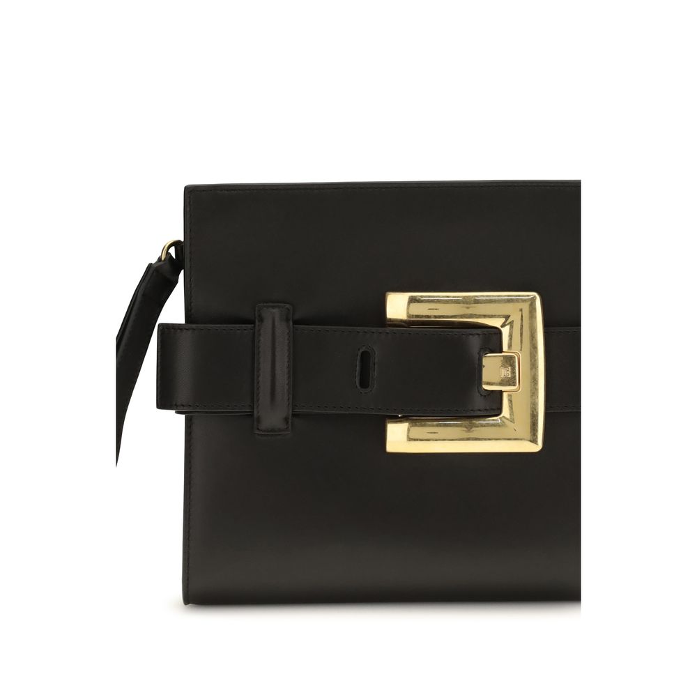 Lamb Leather Anthem Clutch