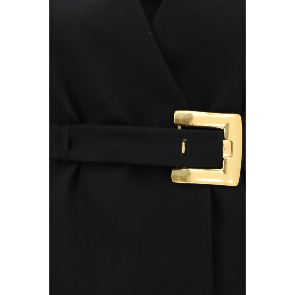 Grain De Poudre Merino Wool Blazer