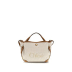 Cotton Jacquard Canvas Clover Handbag