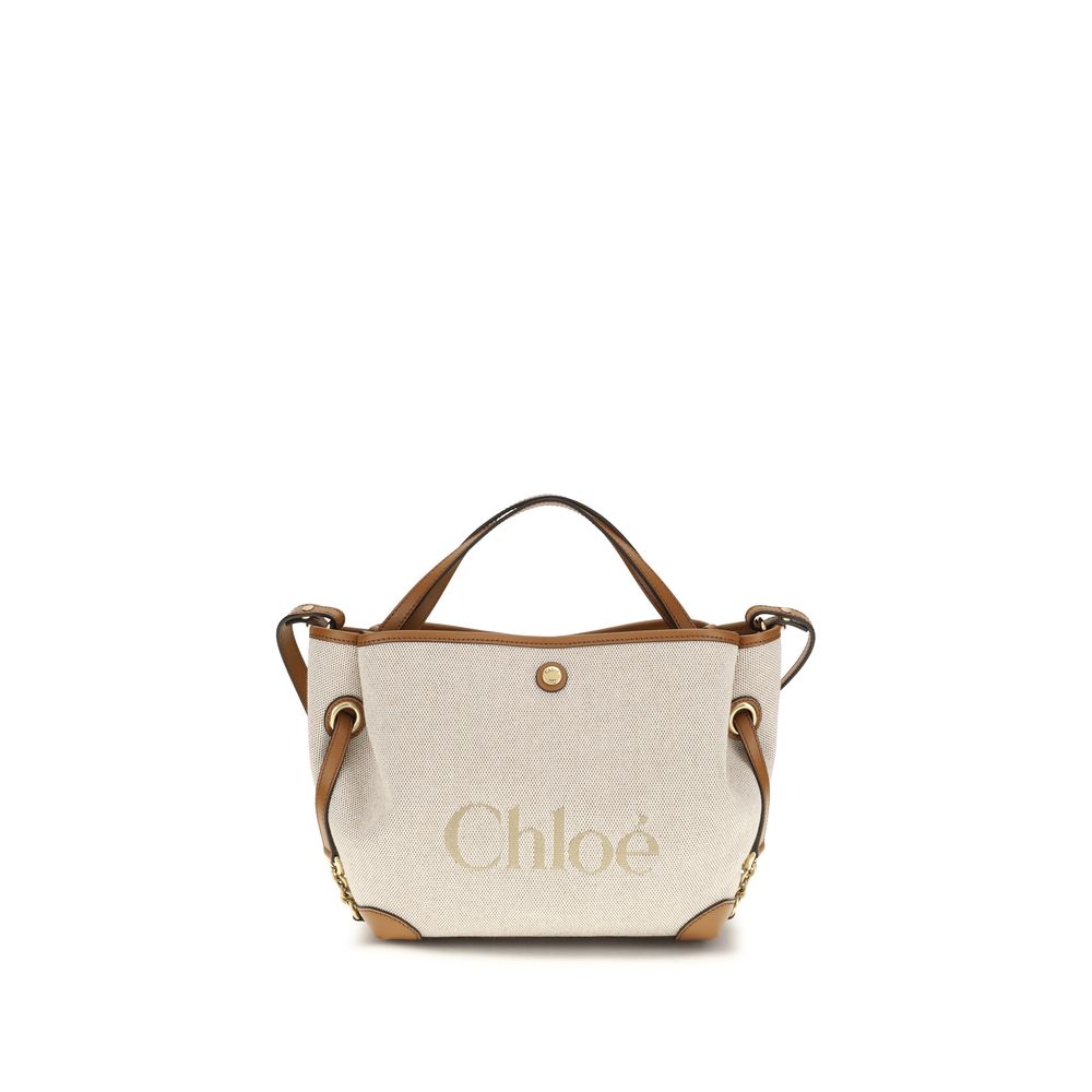 Cotton Jacquard Canvas Clover Handbag