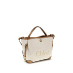 Cotton Jacquard Canvas Clover Handbag