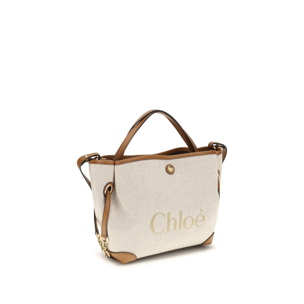 Cotton Jacquard Canvas Clover Handbag