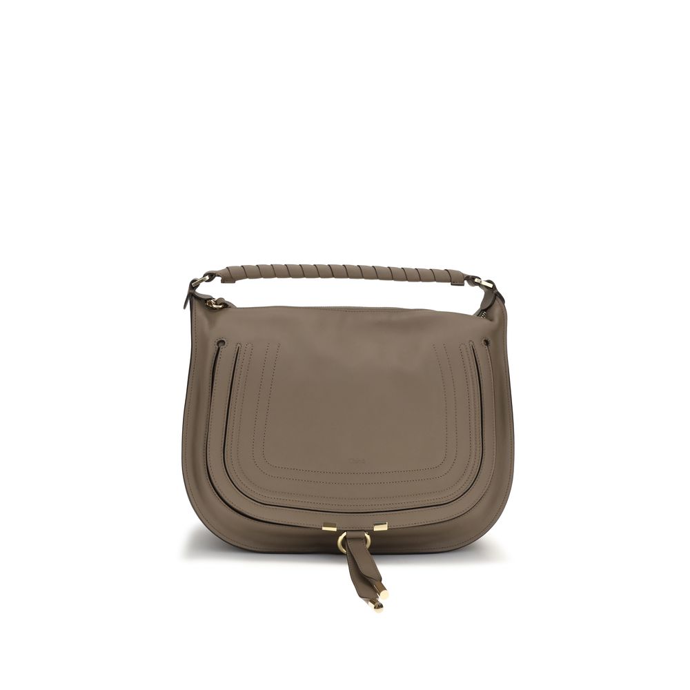 Marcie Calf Leather Shoulder Bag
