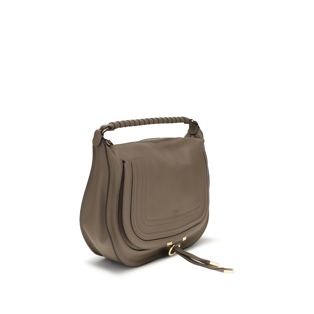 Marcie Calf Leather Shoulder Bag