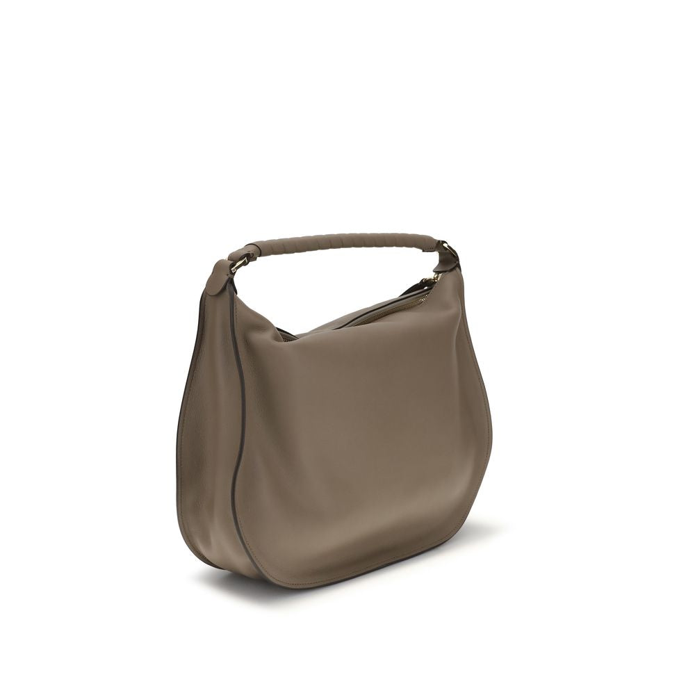 Marcie Calf Leather Shoulder Bag