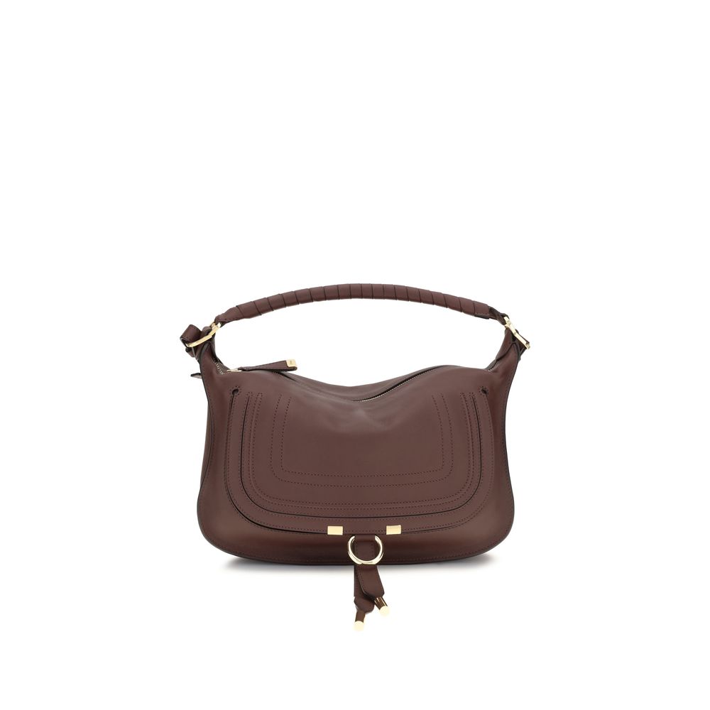 Small Marcie Calfskin Shoulder Bag