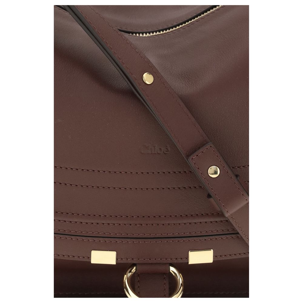Small Marcie Calfskin Shoulder Bag