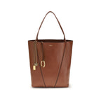 Grained Calf Leather Spin Shoulder Bag