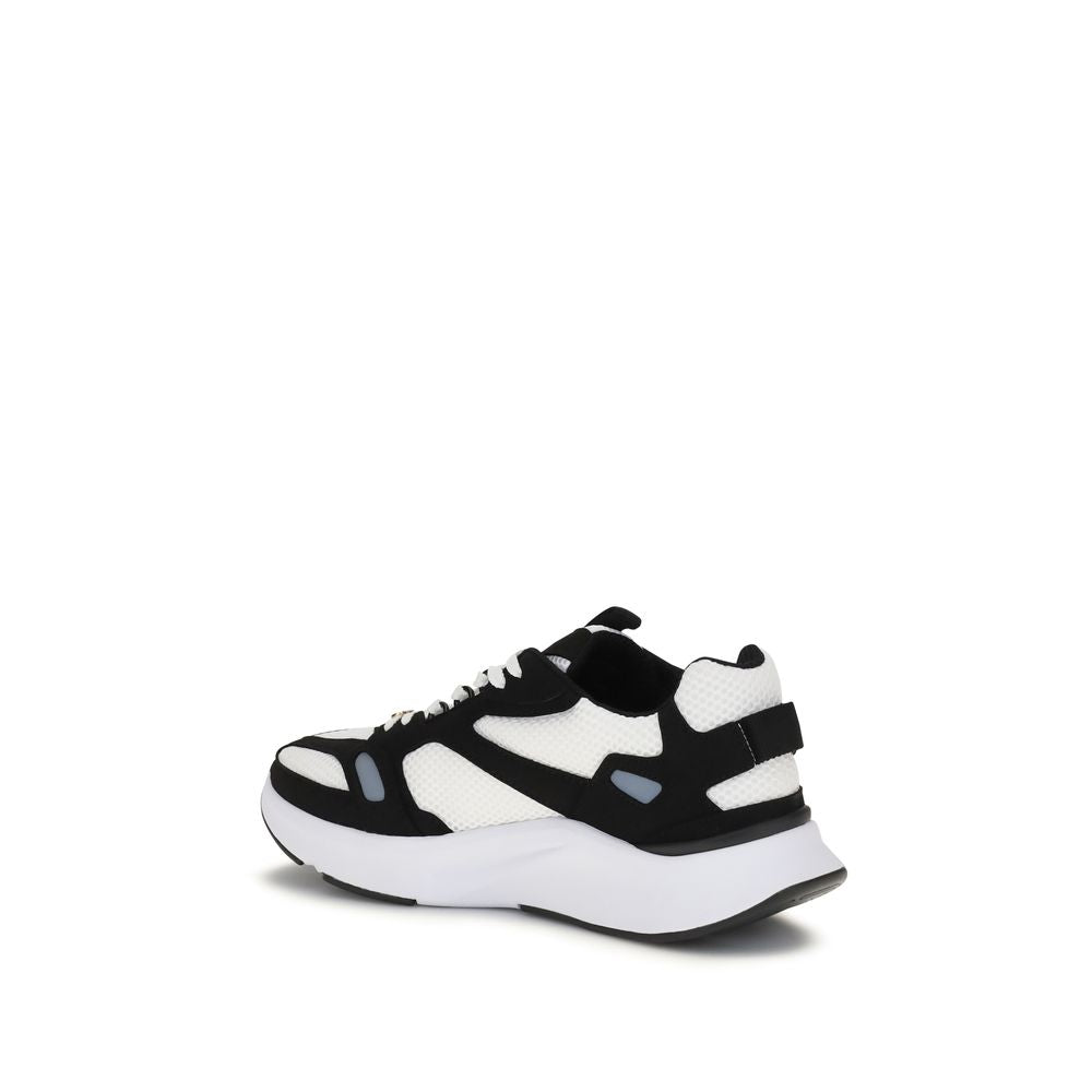 Demivee Mesh and Suede Sneakers