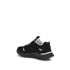 Mesh and Suede Demivee Sneakers