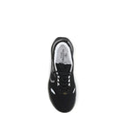 Mesh and Suede Demivee Sneakers