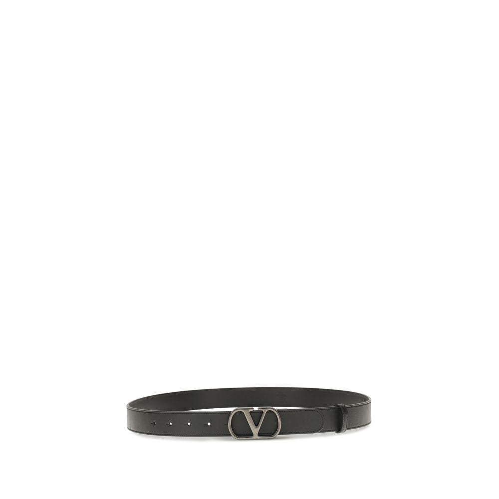 Calfskin VLogo Signature Belt