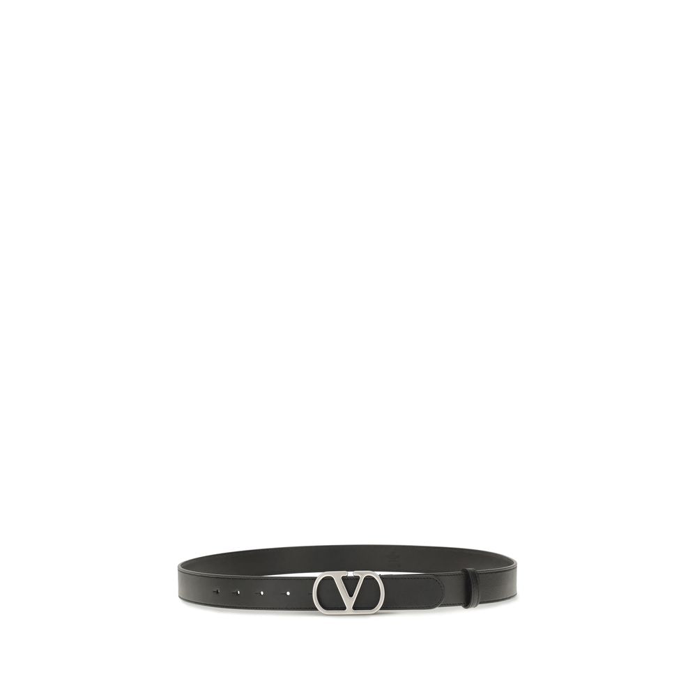 Calfskin VLogo Signature Belt