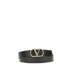 Calfskin VLogo Signature Belt