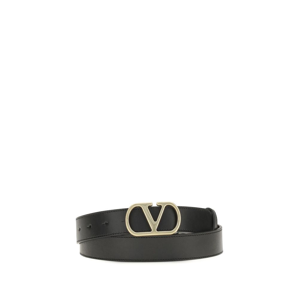 Calfskin VLogo Signature Belt