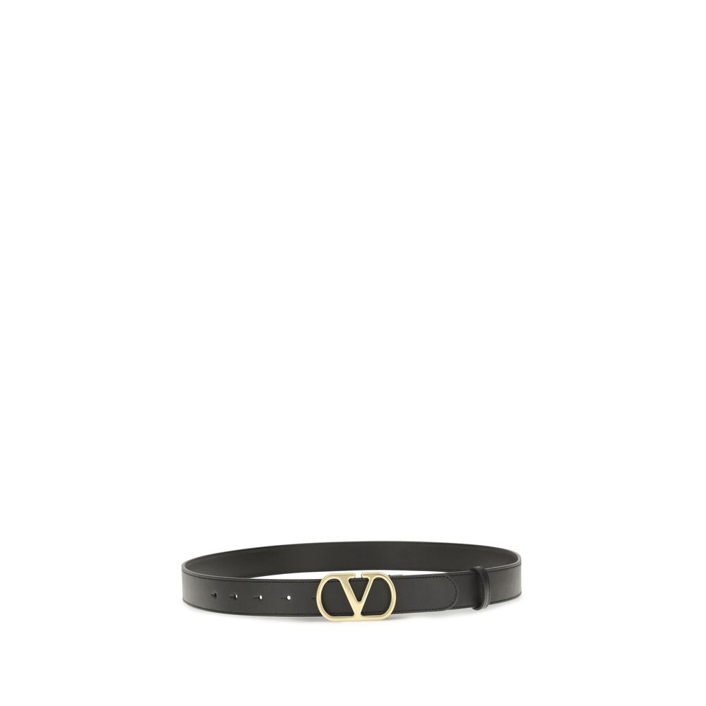 Calfskin VLogo Signature Belt
