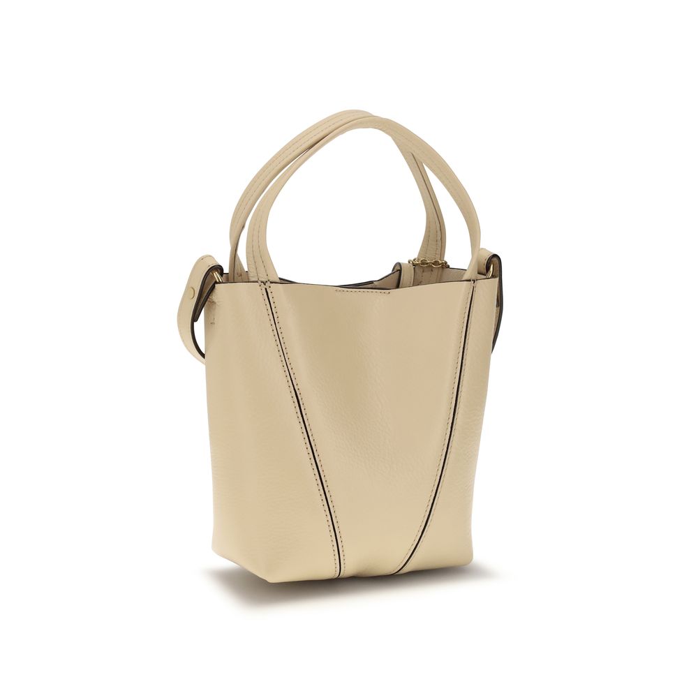 Calf Leather Spin Shoulder Bag