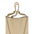 Calf Leather Spin Shoulder Bag